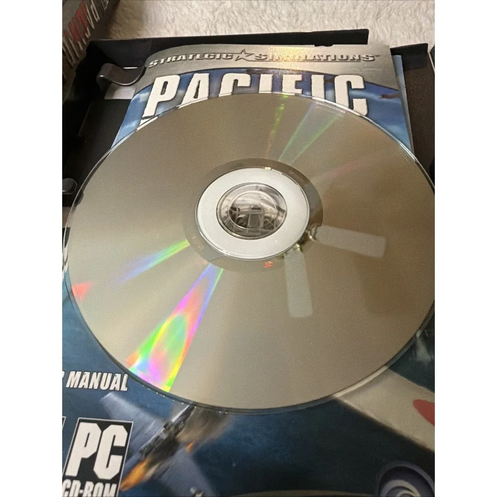 Pacific Fighters PC CD ROM VTG Strategy Simulations CIB Complete Sleeve Ubisoft